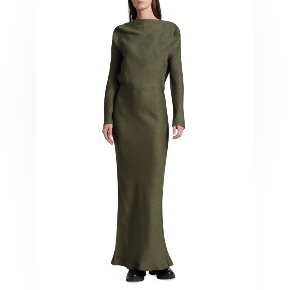 $995 CO
Draped Open Back Gown size L